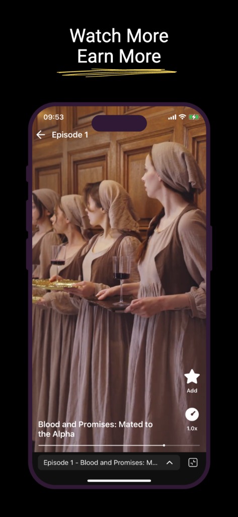 CashFlicks Video Player Screen
